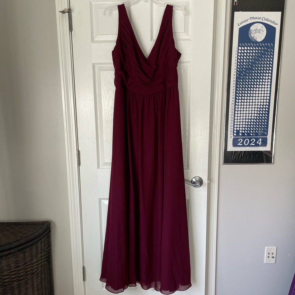 Unaltered Burgundy Dress